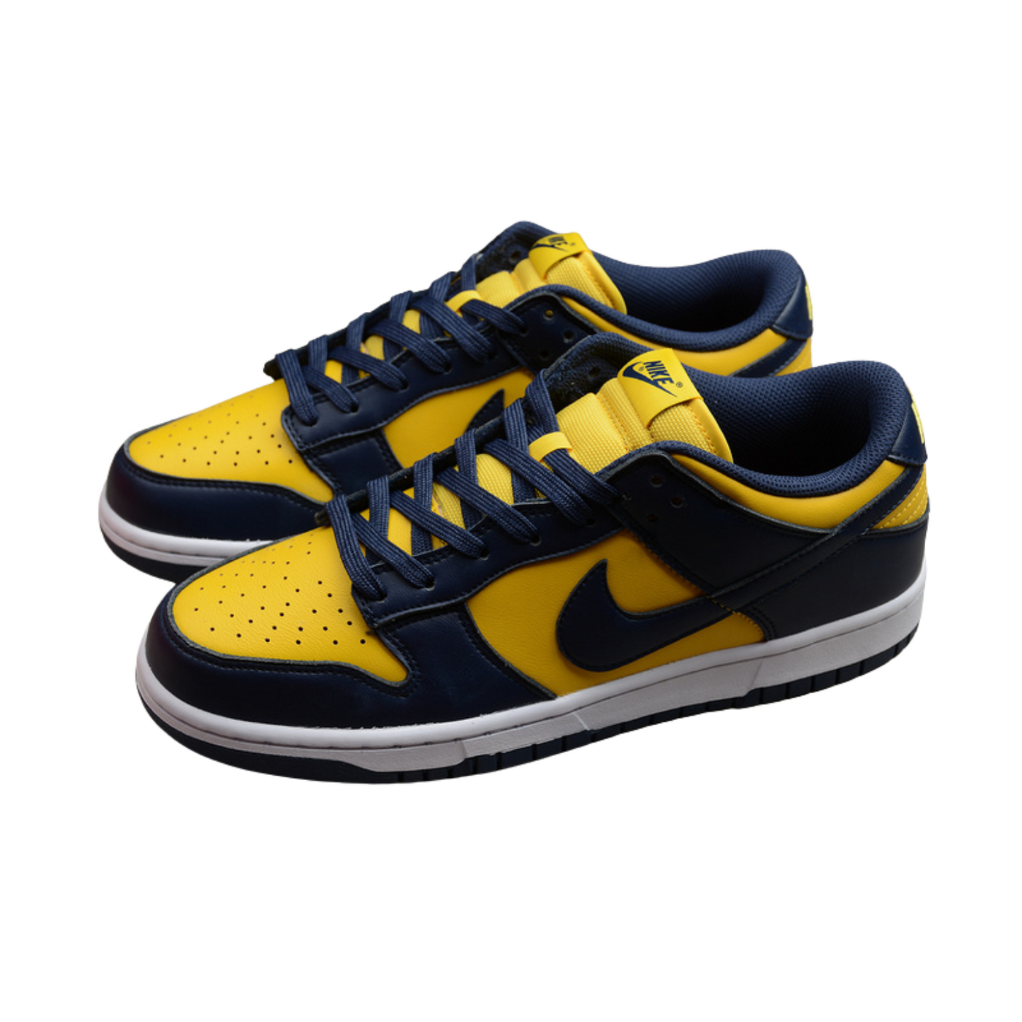 SB DUNK LOW MICHIGAN 2021 VARSITY MAIZE MIDNIGHT NAVY WHITE