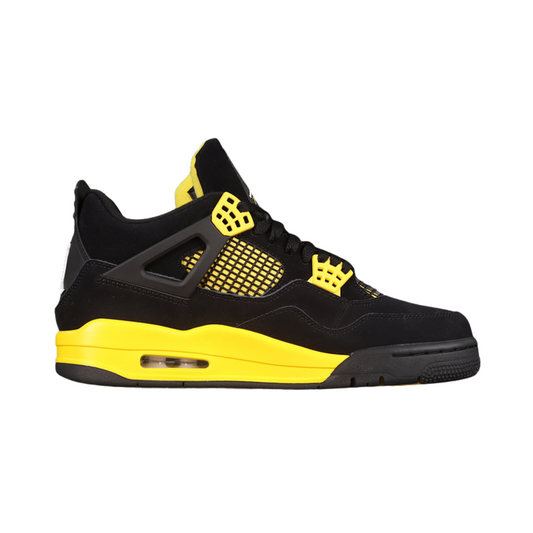 AIR JORDAN 4 RETRO BLACK TOUR YELLOW