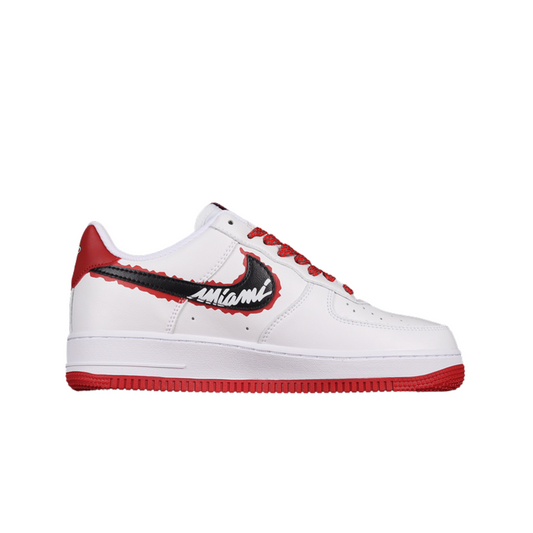 AIR FORCE 1 LOW 07 WHITE BLACK RED