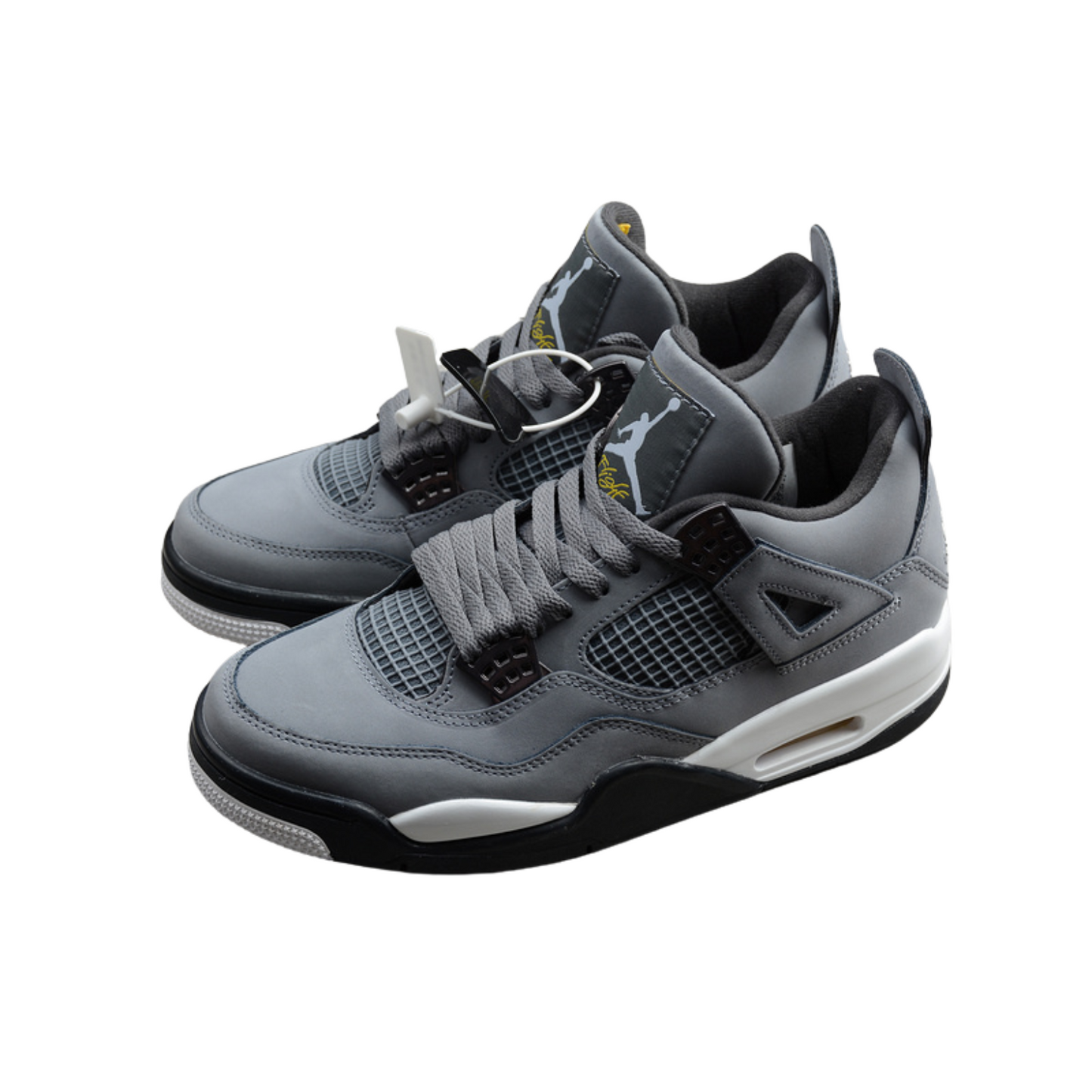 AIR JORDAN 4 RETRO 2019 COOL GREY CHROME-DARK VARSITY MAIZE