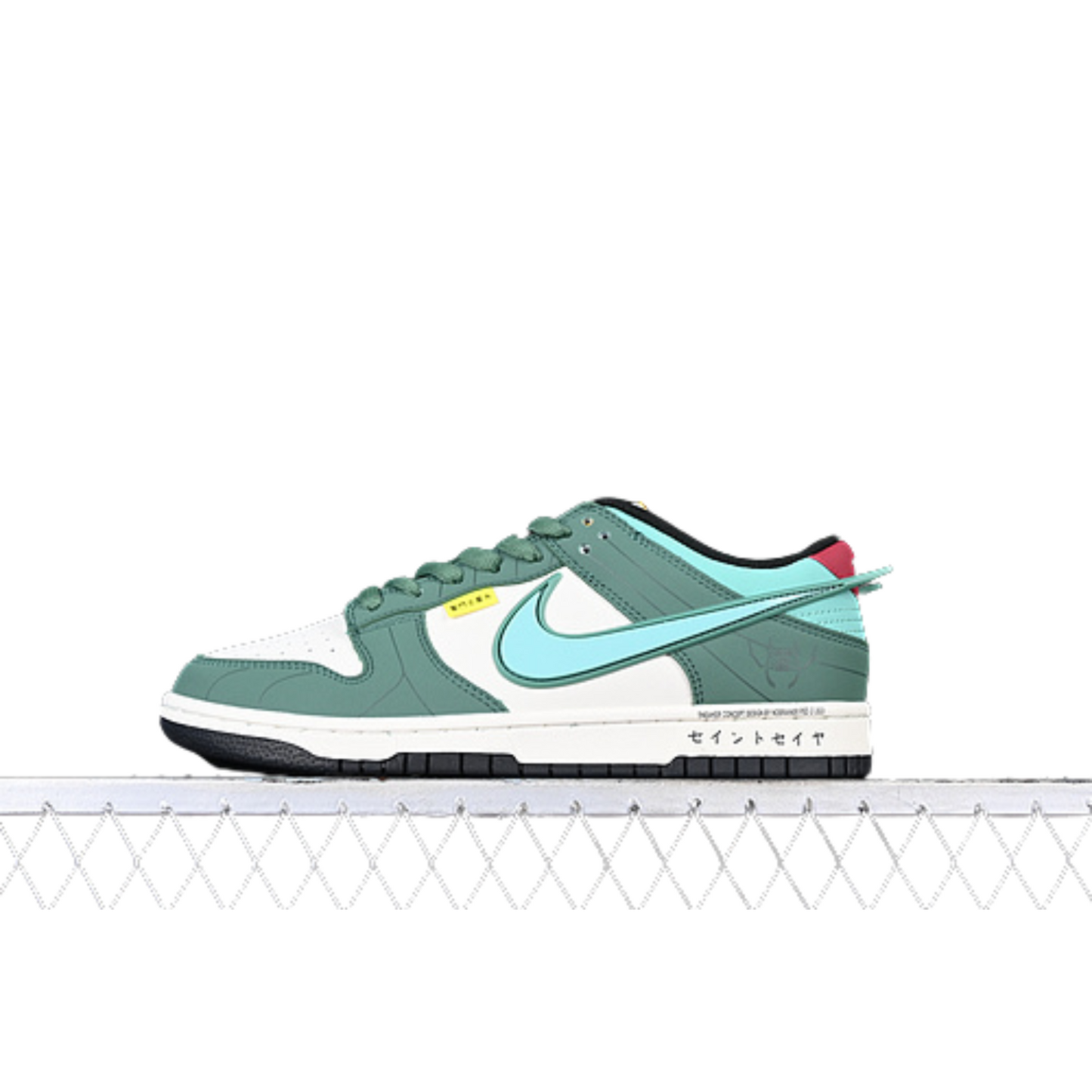 SB DUNK LOW WHITE BLUE GREEN